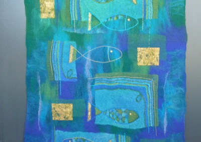 Waterwereld wandpaneel